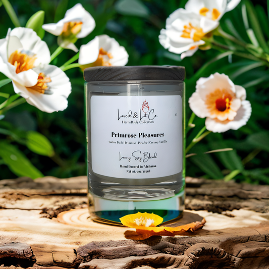 Primrose Pleasures Scented Candle